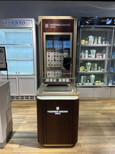 Kiosque de bijouterie en shop-in-shop